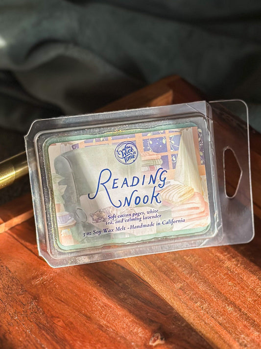 Healing Reading Nook Scented Wax Melt with Sage