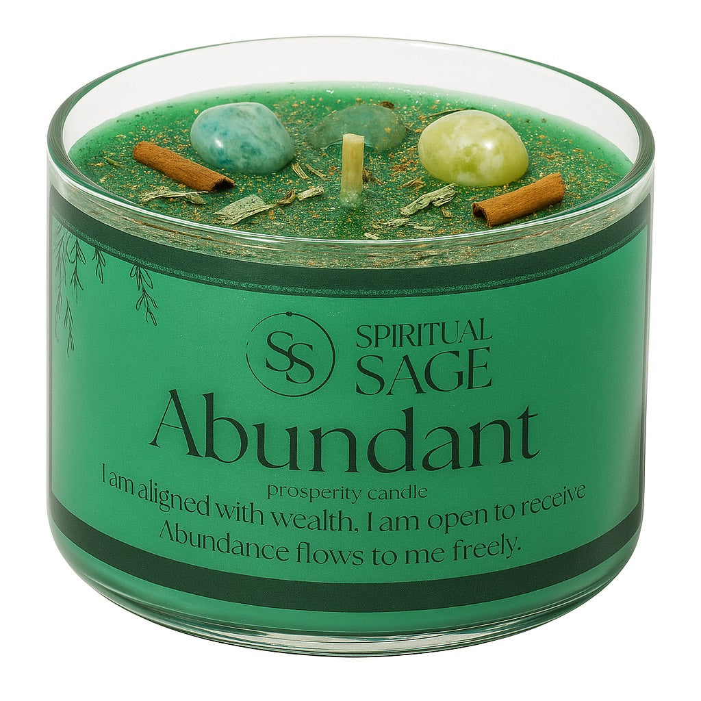 โจ Abundant โ Prosperity Manifestation Candle