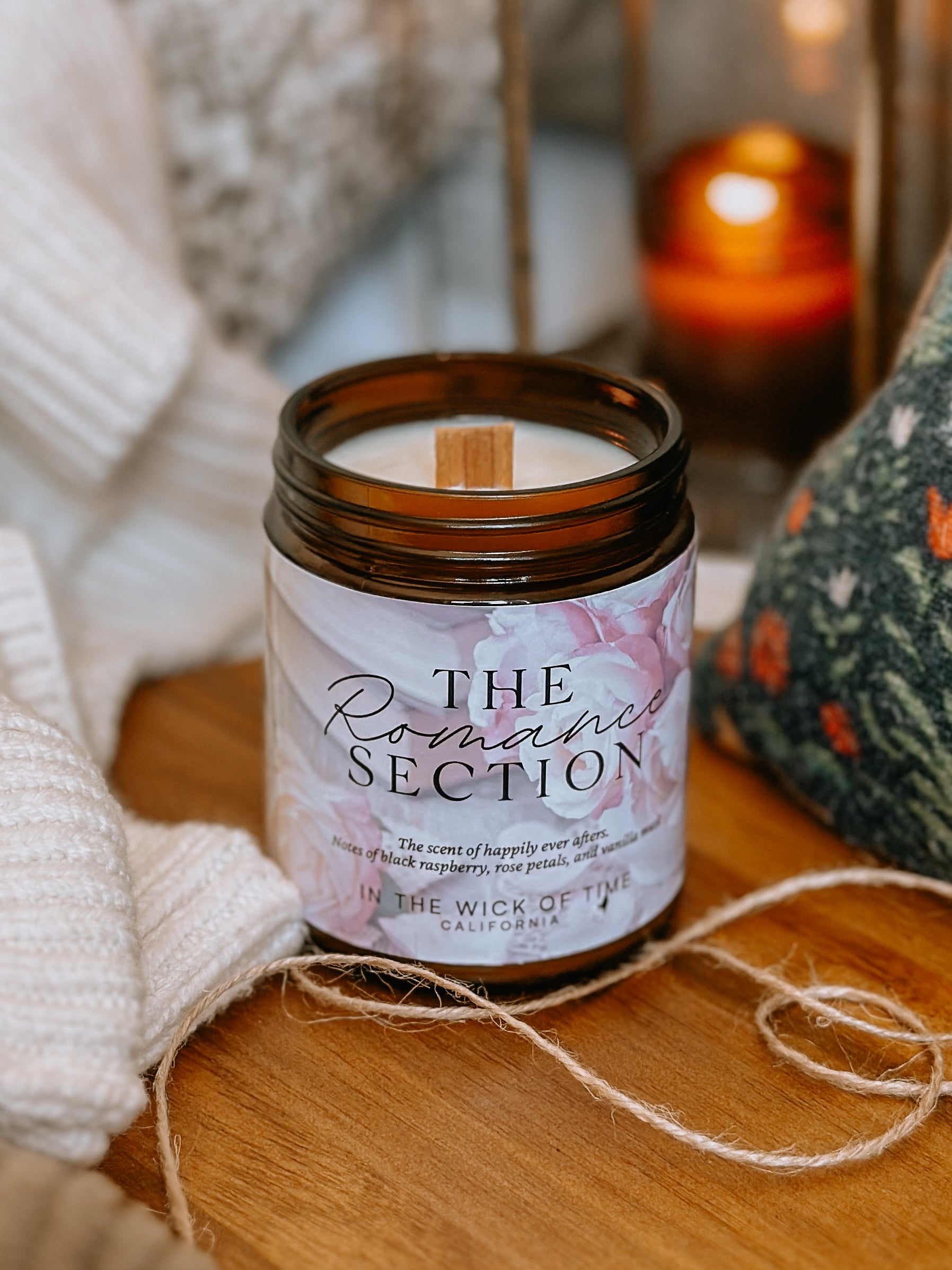 The Romance Section Scented Candle - Fruity Floral Musk