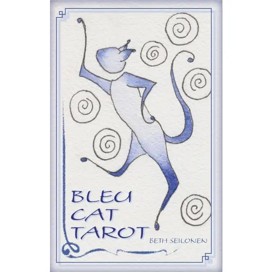Mystical Bleu Cat Tarot Deck For Intuitive Guidance By Mystics Vibe