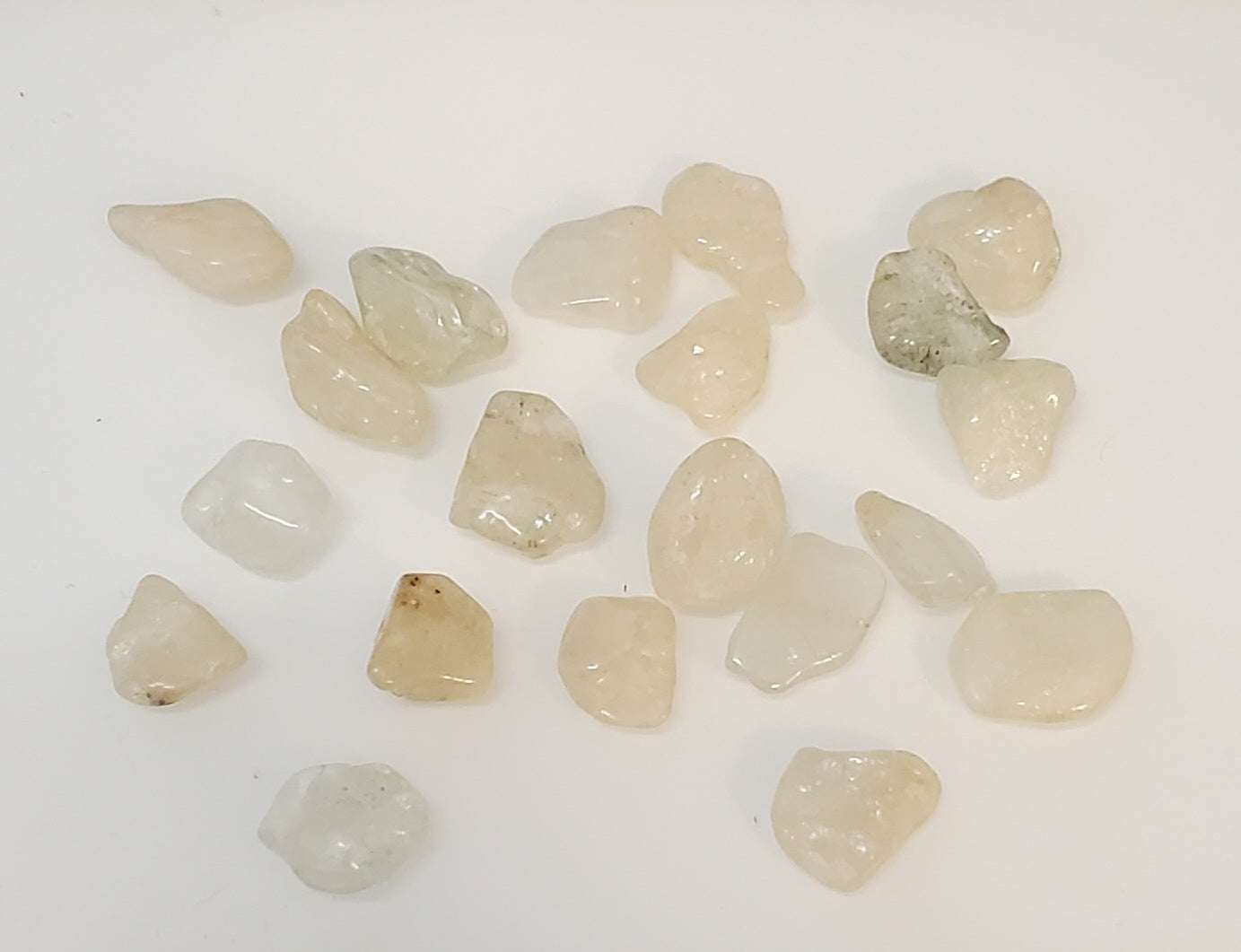 Aquamarine Tumbled Pocket Stone for Calm and Clarity