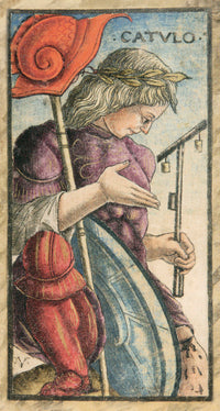 Ancient Sola Busca Tarot Deck with Alchemical Symbols