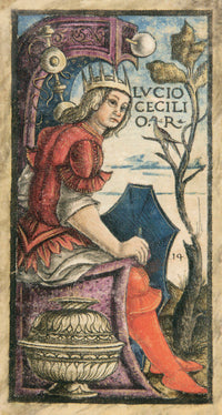 Ancient Sola Busca Tarot Deck with Alchemical Symbols