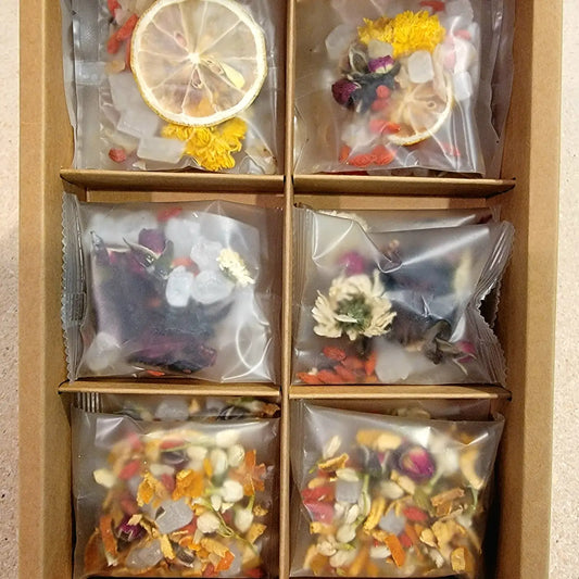 Premium Flower And Fruit Loose Tea Packages For Wellness