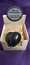Black Tourmaline - Heart Gift Box