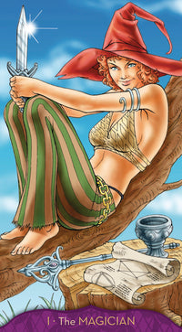 Teen Witch Tarot Deck for Spiritual Growth and Divination