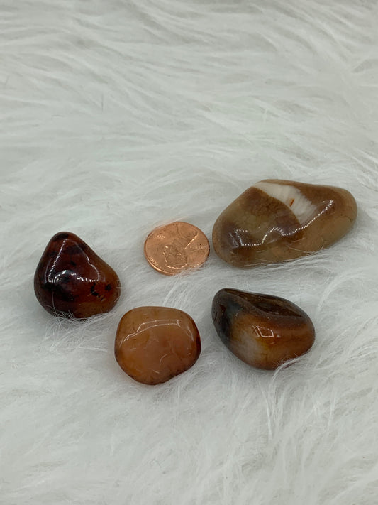 Agate Red - Tumbled