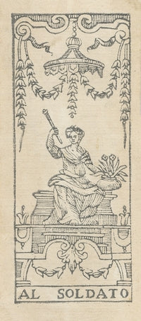 Ancient Limited Edition Tarocchino Al Soldato Tarot Deck