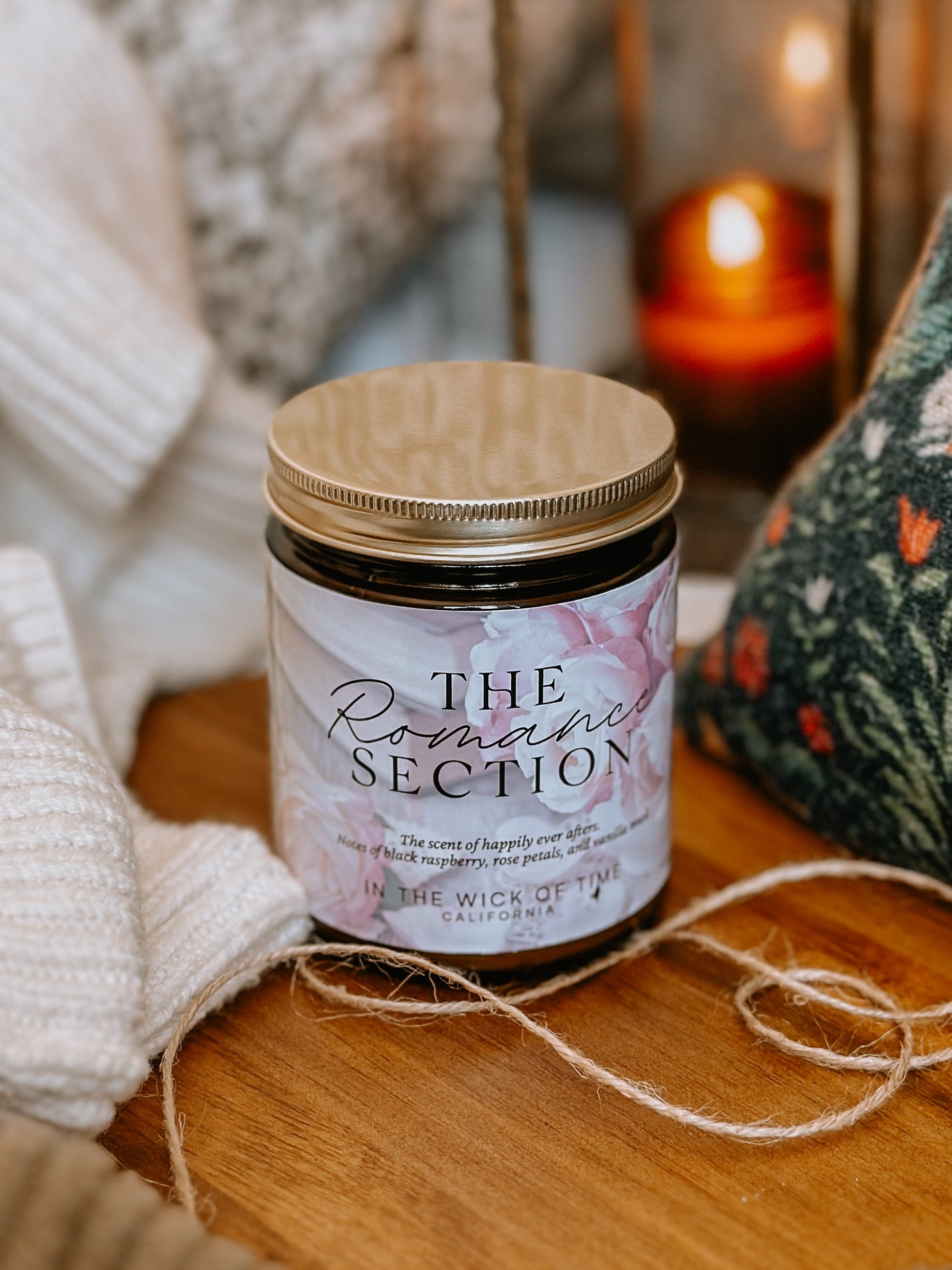The Romance Section Scented Candle - Fruity Floral Musk