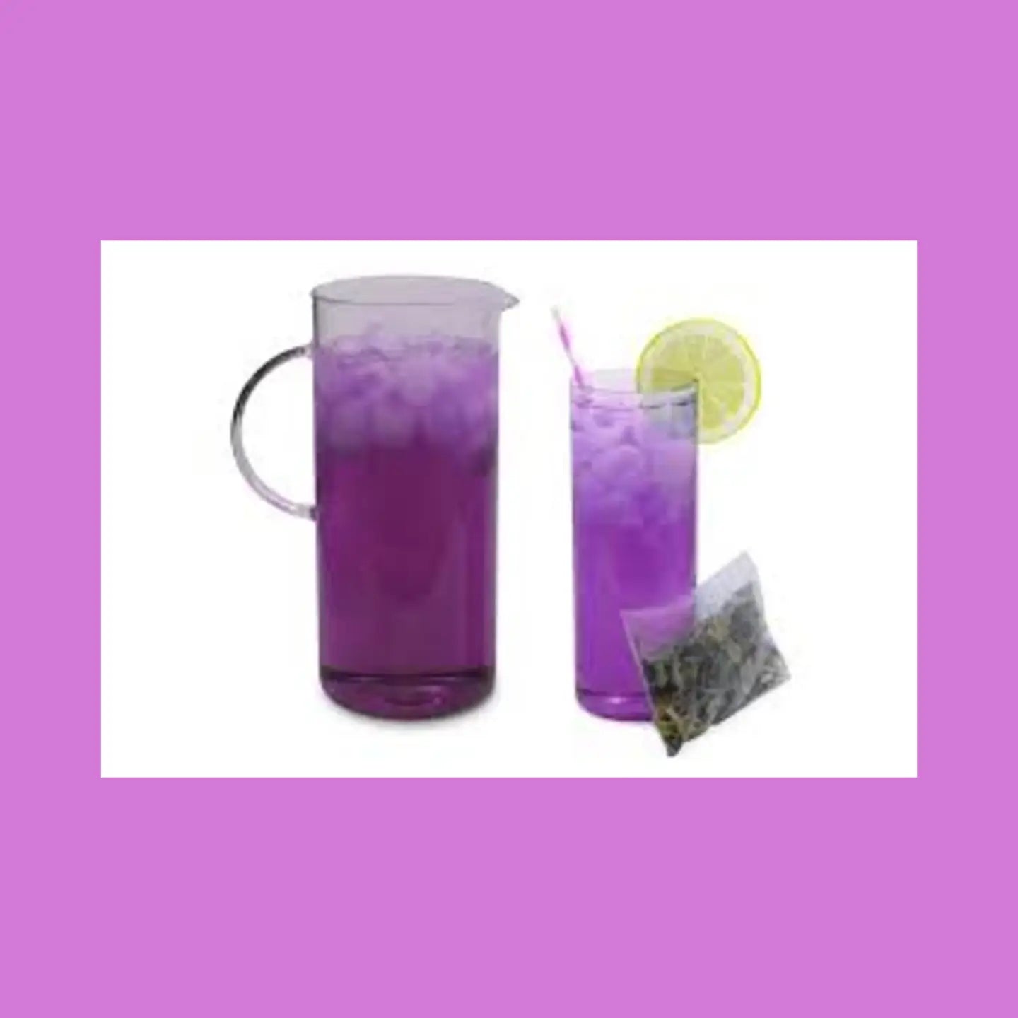 Refreshing Mystical Violet Papaya And Berry Iced Tea Blend
