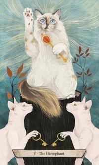 Enchanted Forest Felines Tarot Deck for Mystical Insights