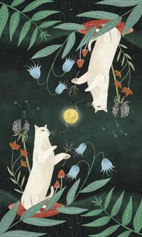 Enchanted Forest Felines Tarot Deck for Mystical Insights