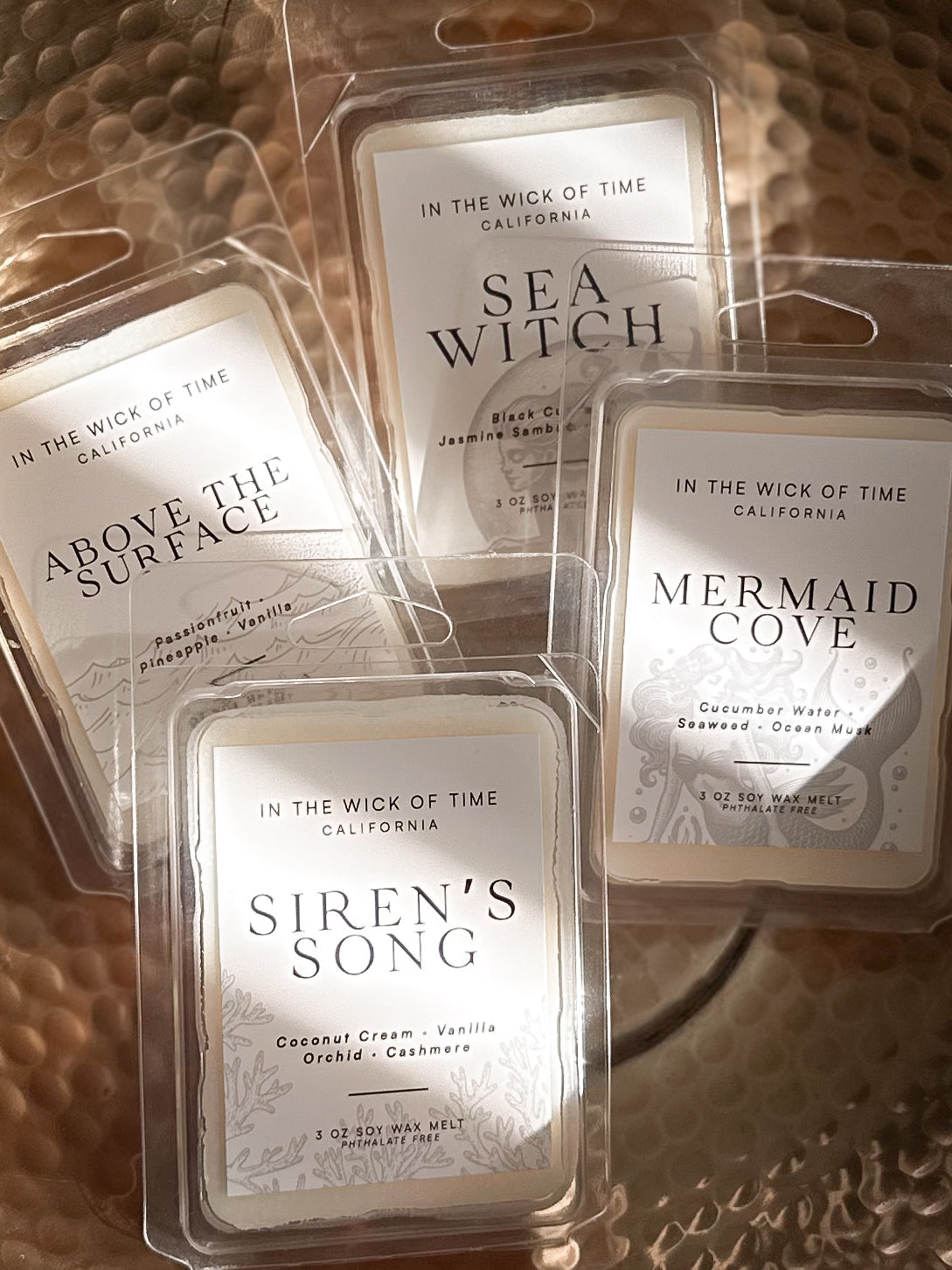 Sea Witch Aromatic Wax Melt With Woody Amber Notes