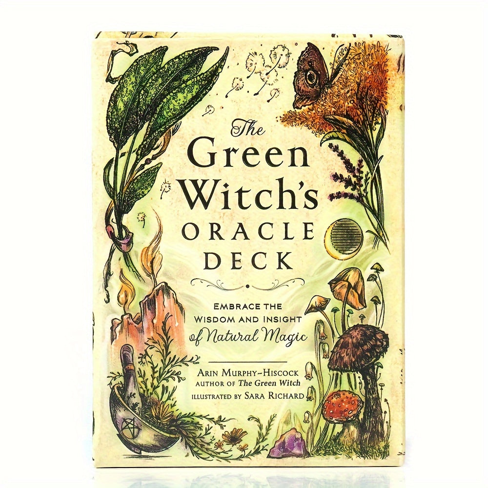 Green Witch's Oracle Deck for Natural Magic and Wisdom