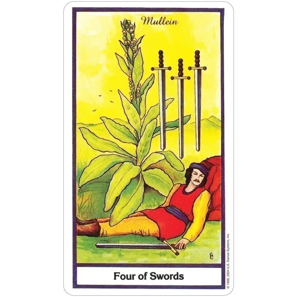 The Healing Herbal Tarot Deck for Mystical Insight