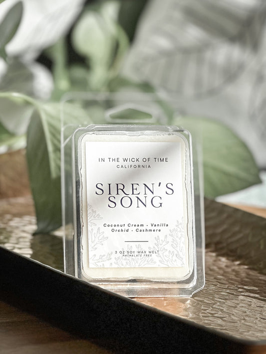 Siren's Song Aromatherapy Wax Melt with Floral Notes