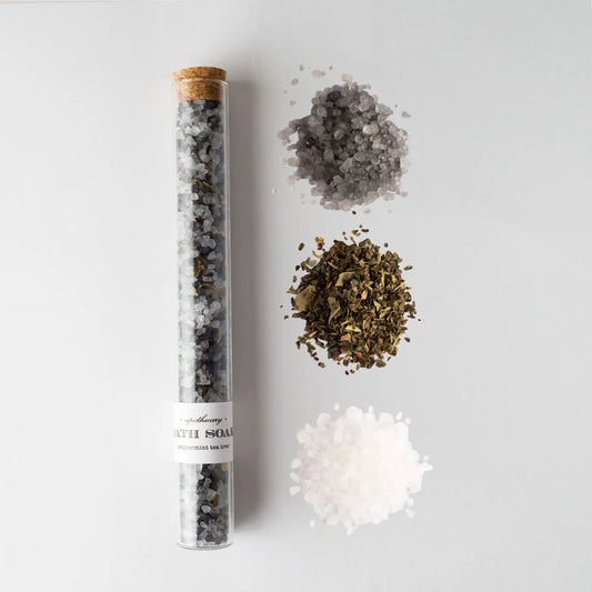 Cleansing Peppermint Tea Tree Detox Bath Soak Tube