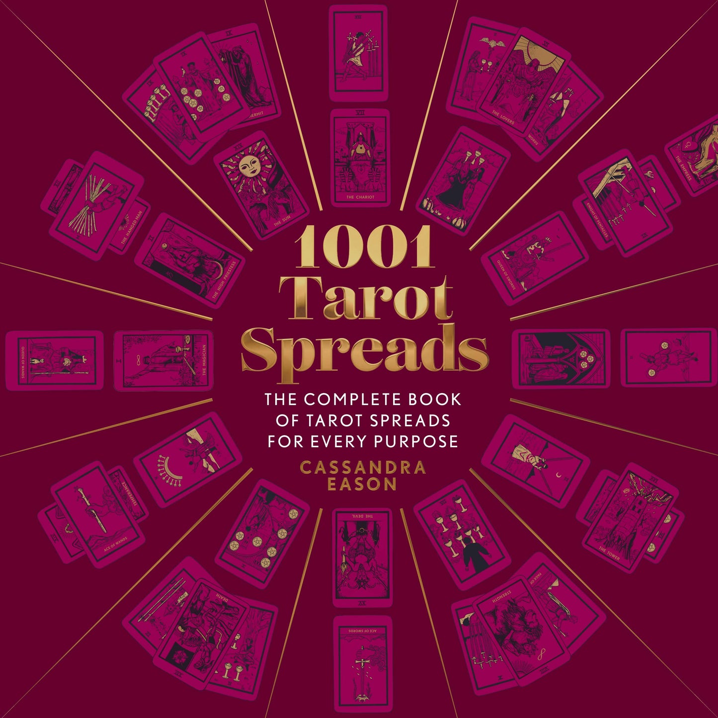1001 Tarot Spreads By Cassandra Eason – Book | Mystics Vibe