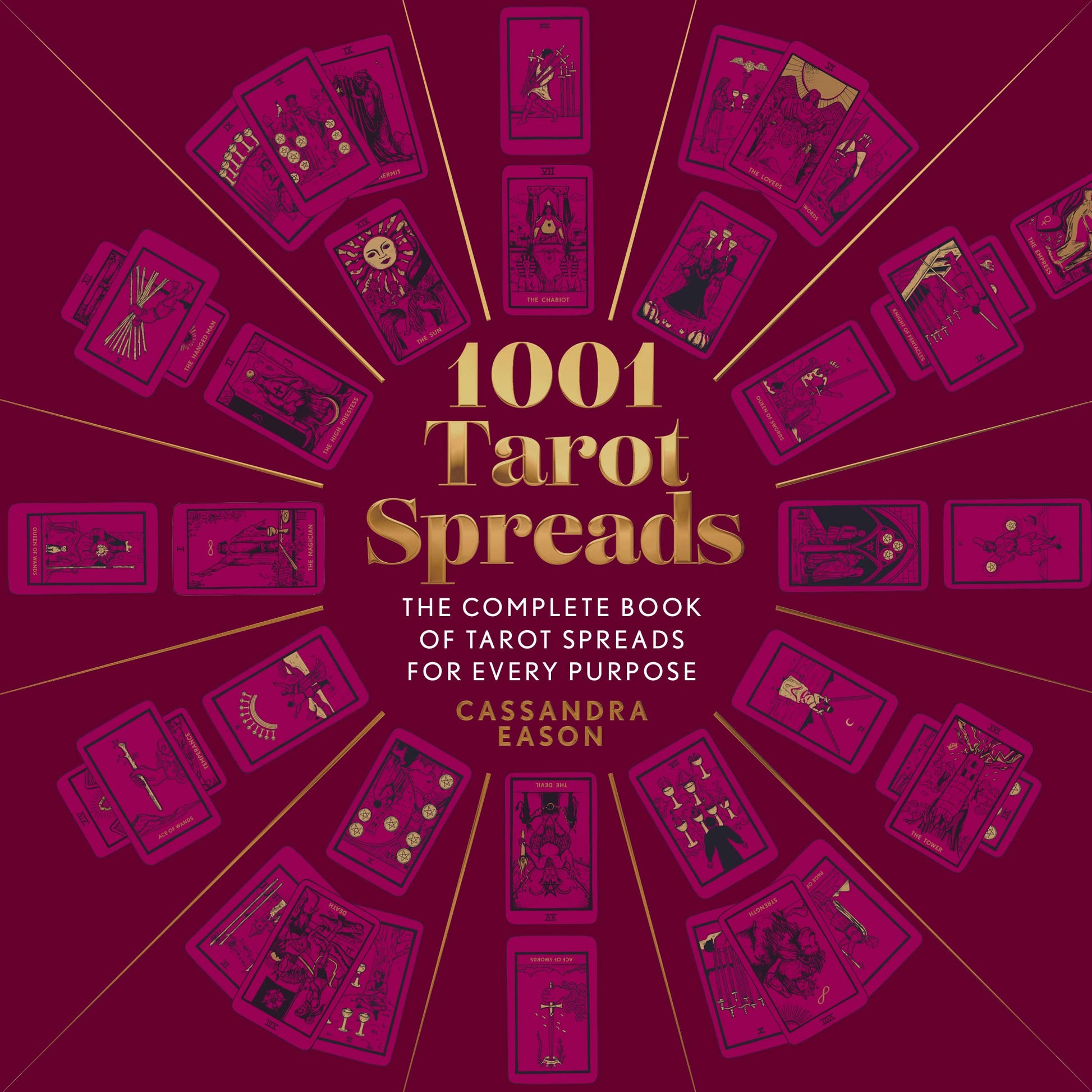 1001 Tarot Spreads By Cassandra Eason – Book | Mystics Vibe