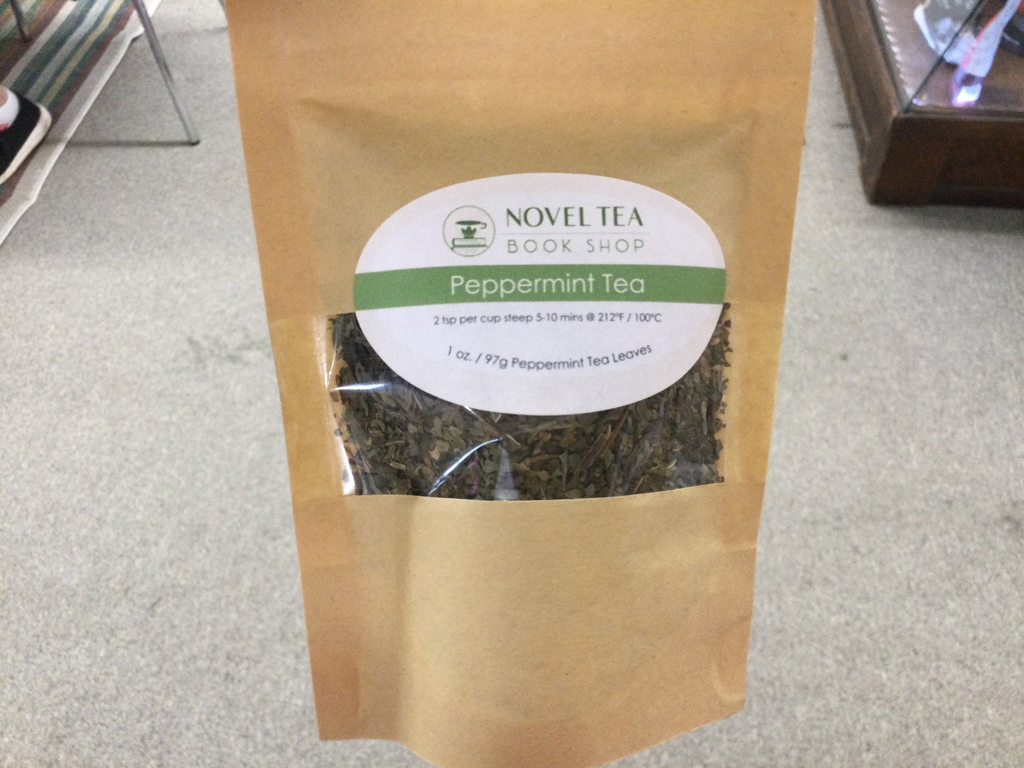 Pure Peppermint Loose Leaf Herbal Tea For Refreshing Brews