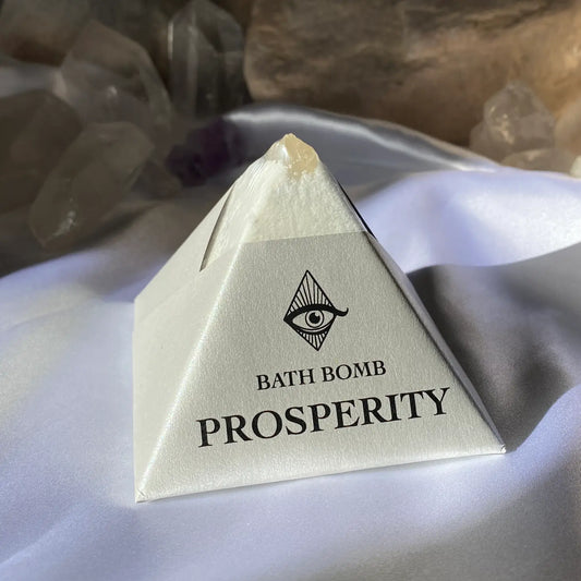 Prosperity Healing Bath Bomb with Crystal Infusion