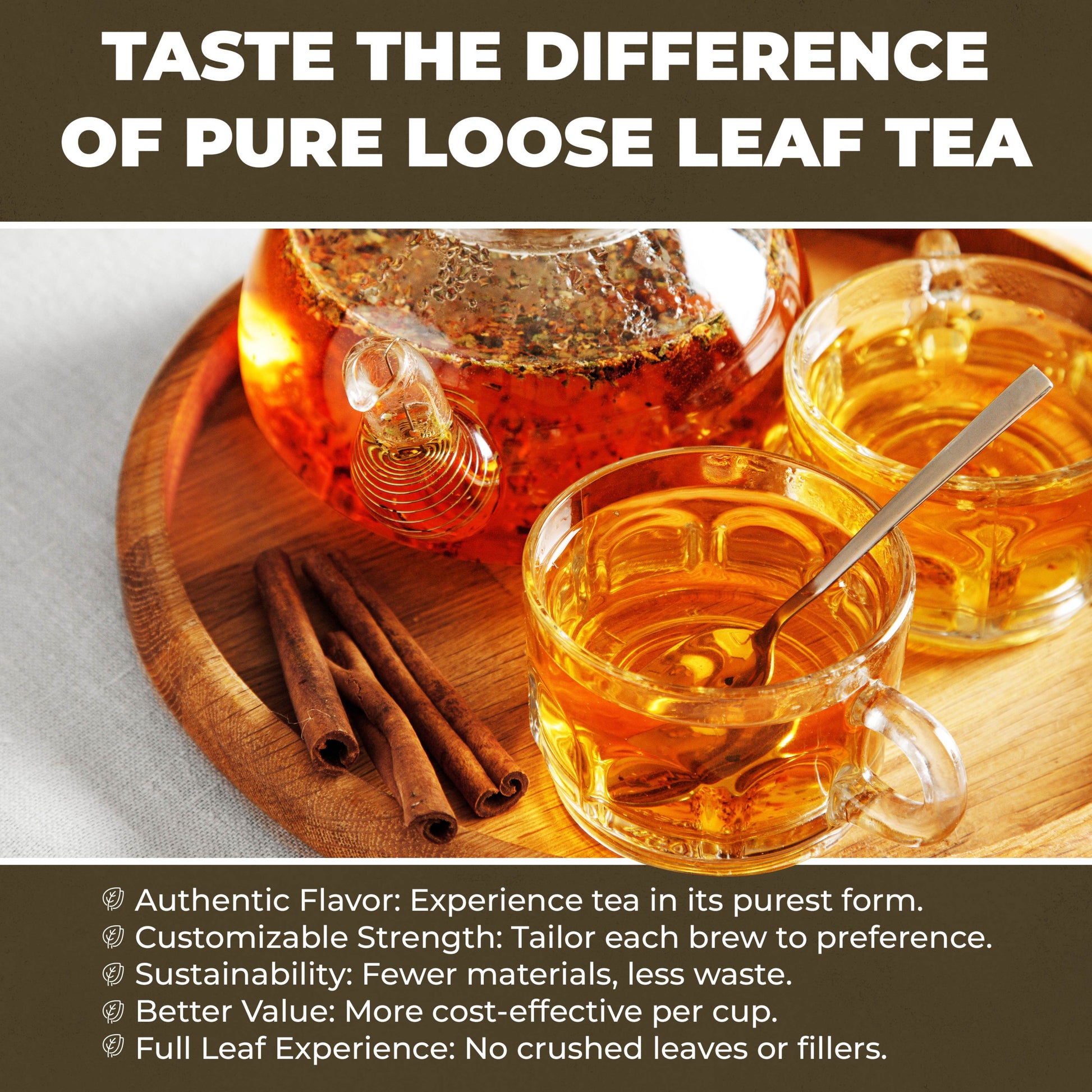 Organic Serenity Tea For Stress Relief | Mystics Vibe