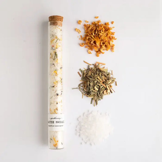 Uplifting Citrus Grapefruit Lemongrass Bath Soak Tube