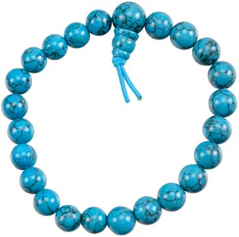 Turquoise (Reconstituted) Power Bracelet