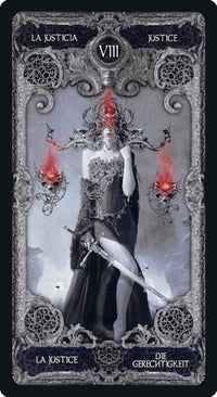 XIII Gothic Tarot Deck for Mystical Shadow Fantasy