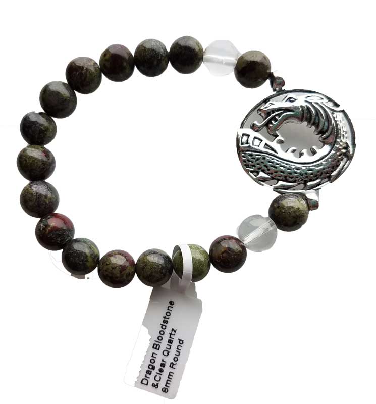 Dragon Bloodstone & Dragon Bracelet