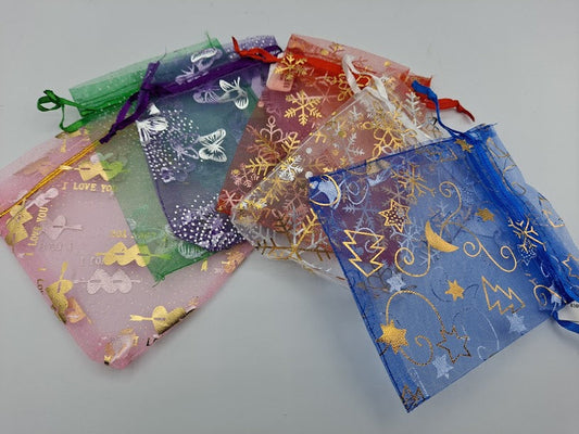 Assorted Organza Bags 2x3