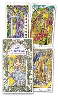 Elegant Art Nouveau Tarot Deck for Ritual Healing