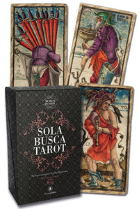 Ancient Sola Busca Tarot Deck with Alchemical Symbols