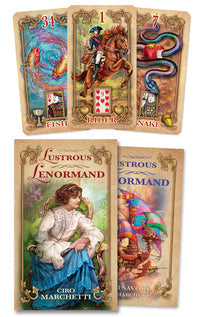 Mystical Lustrous Lenormand Oracle Deck | Mystics Vibe