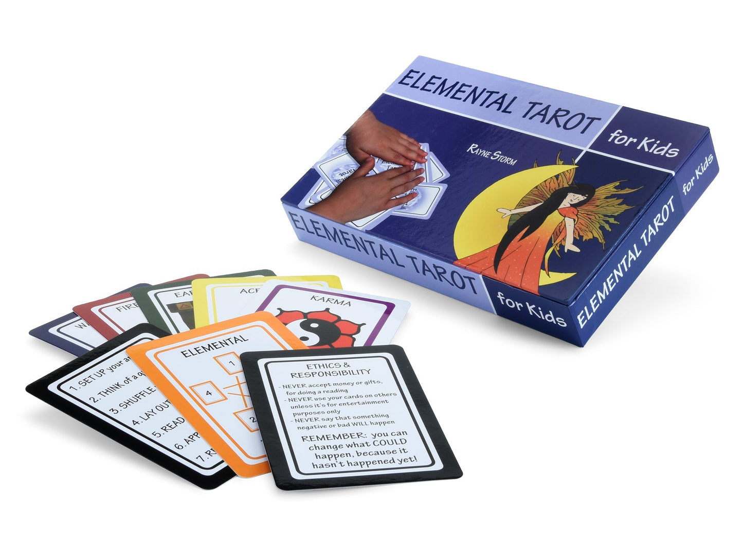 Mystical Elemental Tarot For Kids Deck By Schiffer