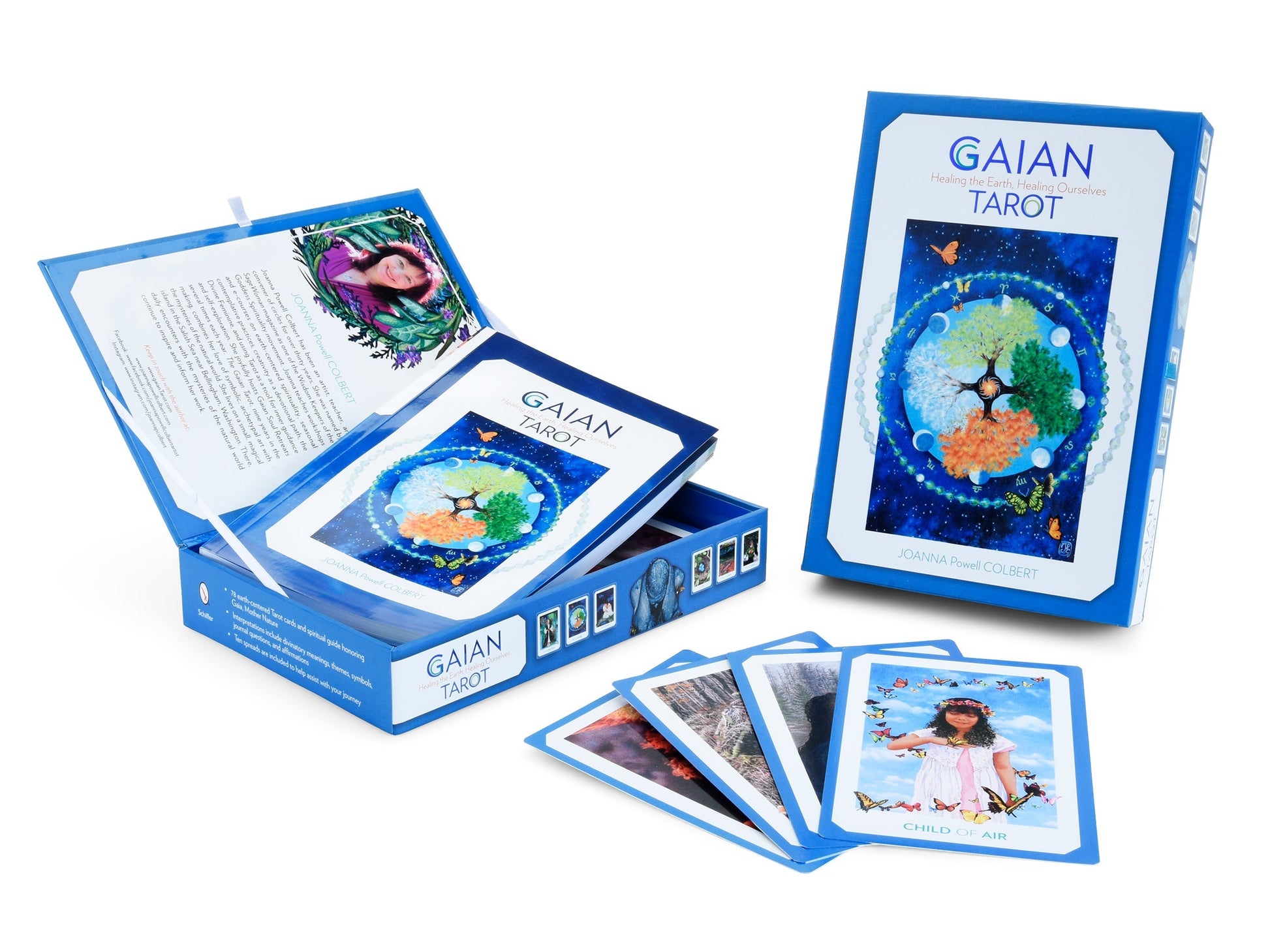 Gaian Tarot Deck by Schiffer: Earth Healing and Self Focus