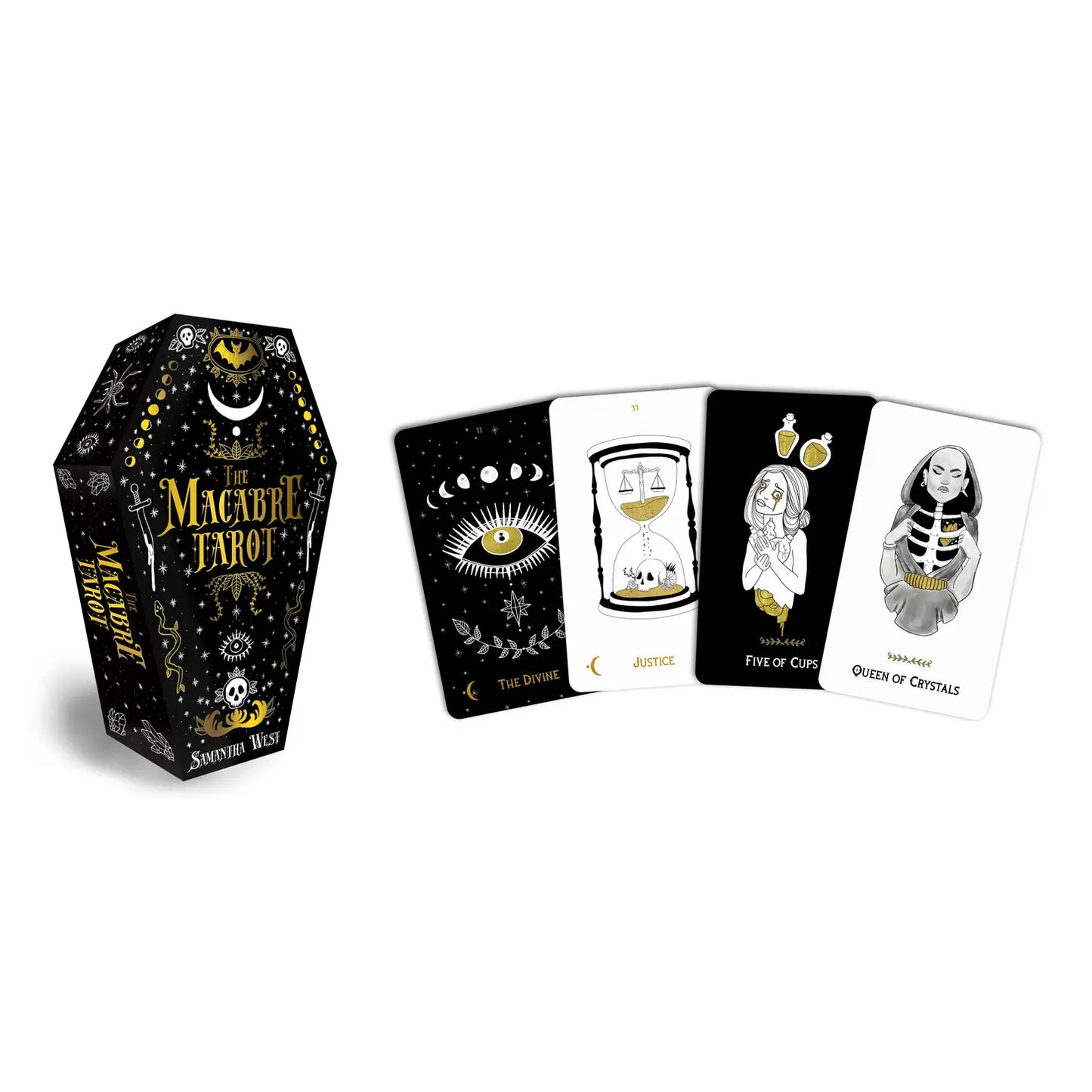 The Macabre Tarot Deck: Dark Mystical Readings and Rituals