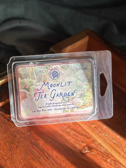 Aromatherapy Moonlit Tea Garden Wax Melt for Relaxation