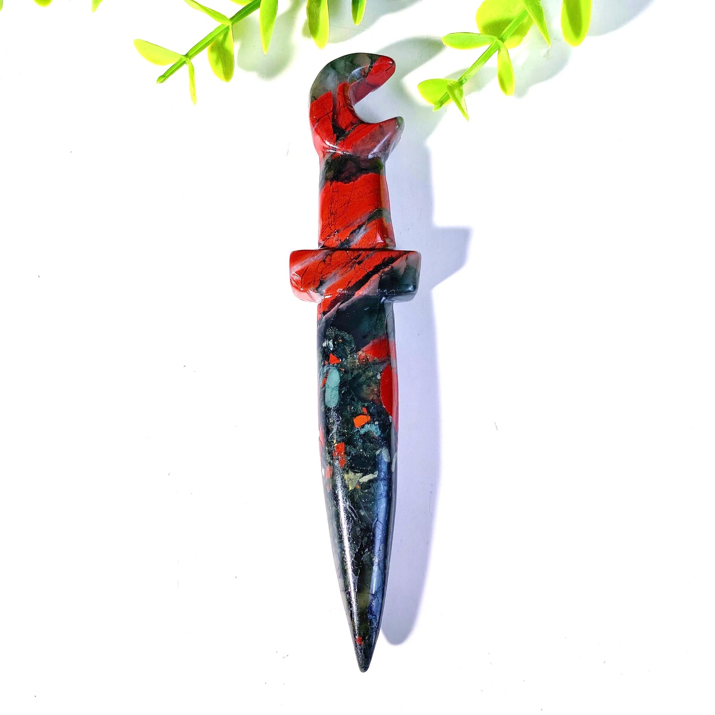 Ritual Crystal Athames for Wiccan Energy and Protection