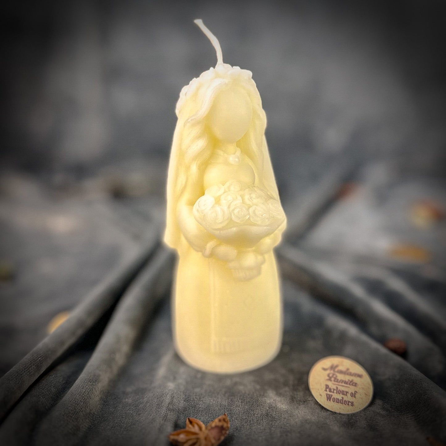 Beeswax Lada Love Motanka Spell Candle