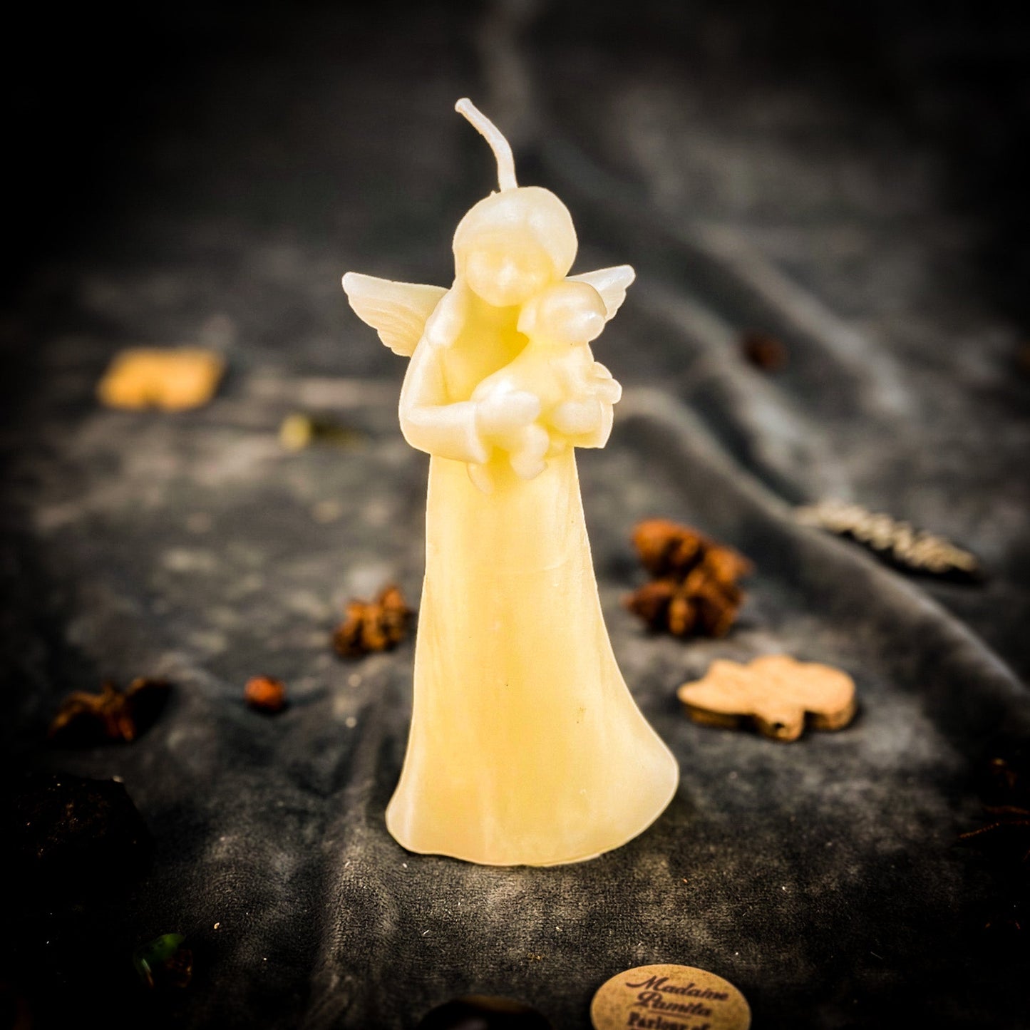 Beeswax Dog Guardian Spirit Spell Candle