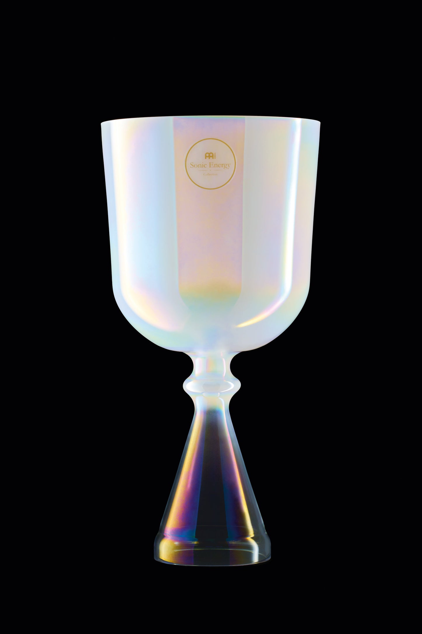 6.75" Crystal Chalice, C4Singing, Creamy, Root Chakra