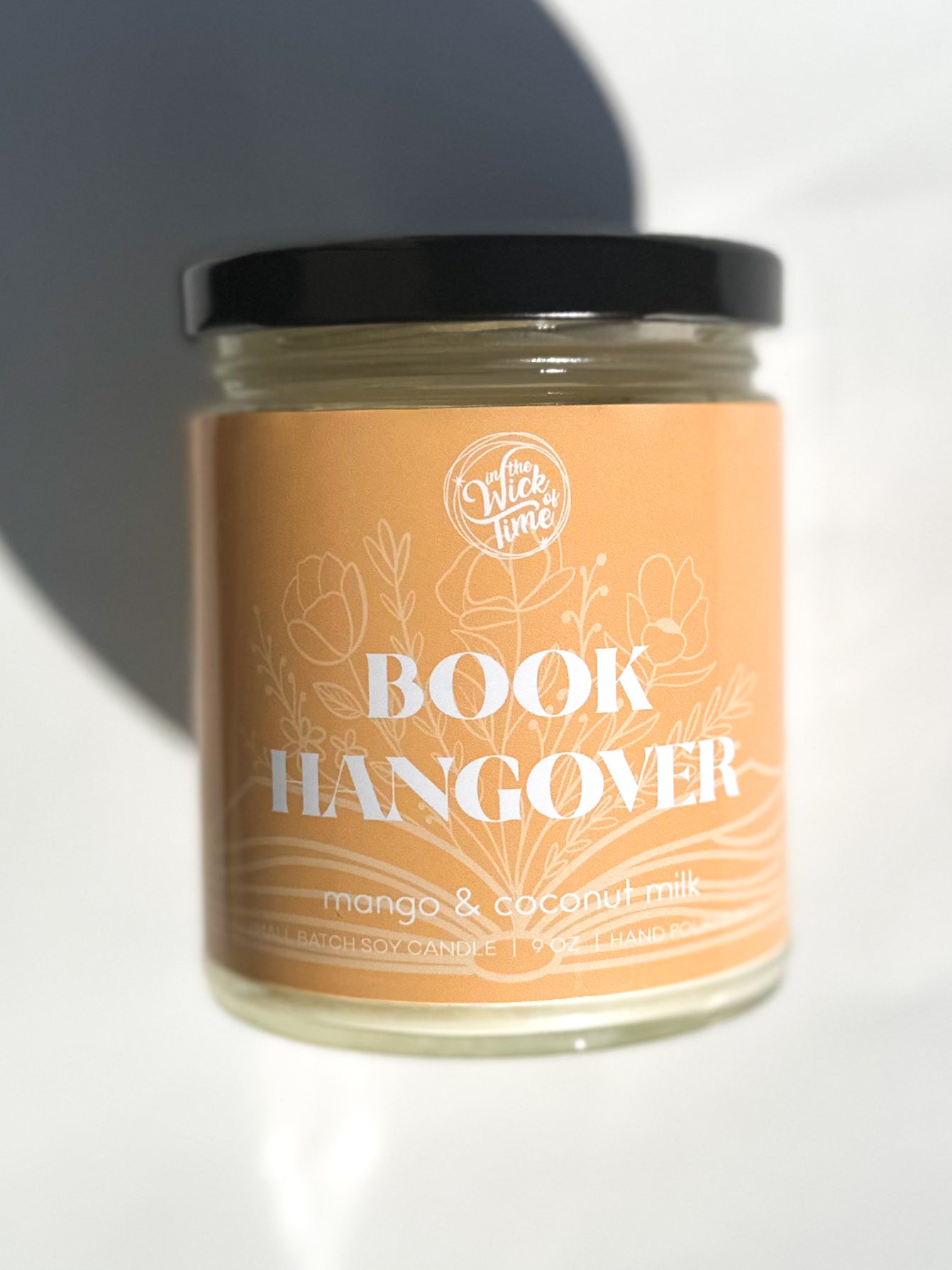 Book Hangover 9 OZ Scented Candle Tropical Fragrance