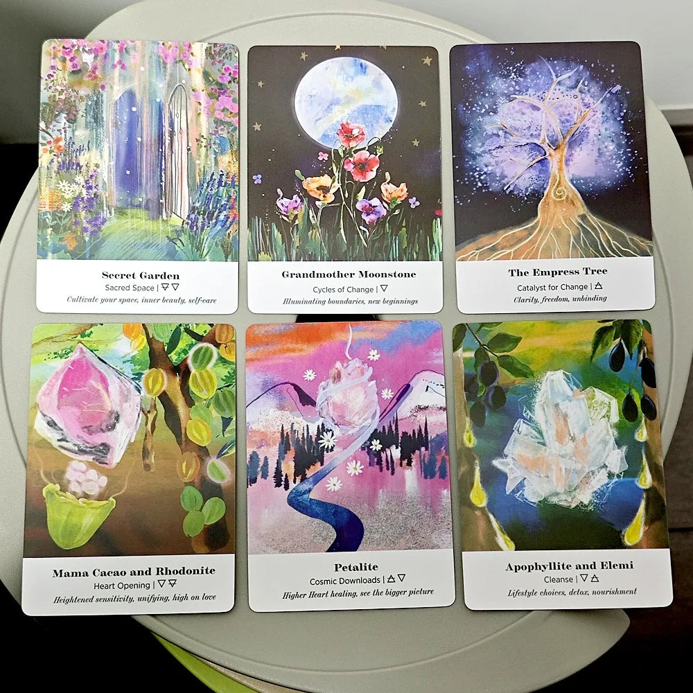 Earth Alchemy Oracle Deck for Healing and Nature Wisdom