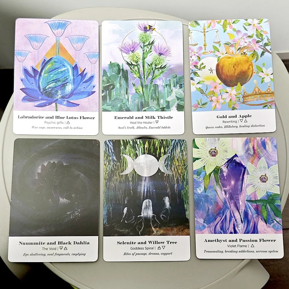 Earth Alchemy Oracle Deck for Healing and Nature Wisdom