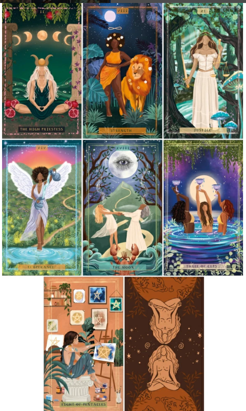 Earth Wisdom Tarot Deck: Divine Feminine Intuition Guide