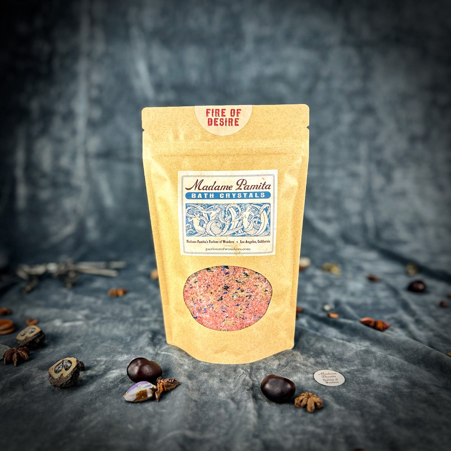 Fire of Desire Bath Crystals