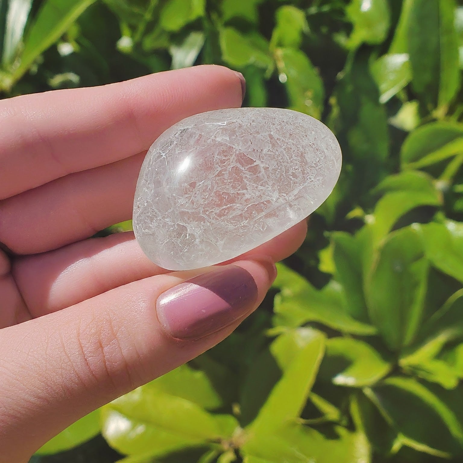 Crackle Quartz Tumbled