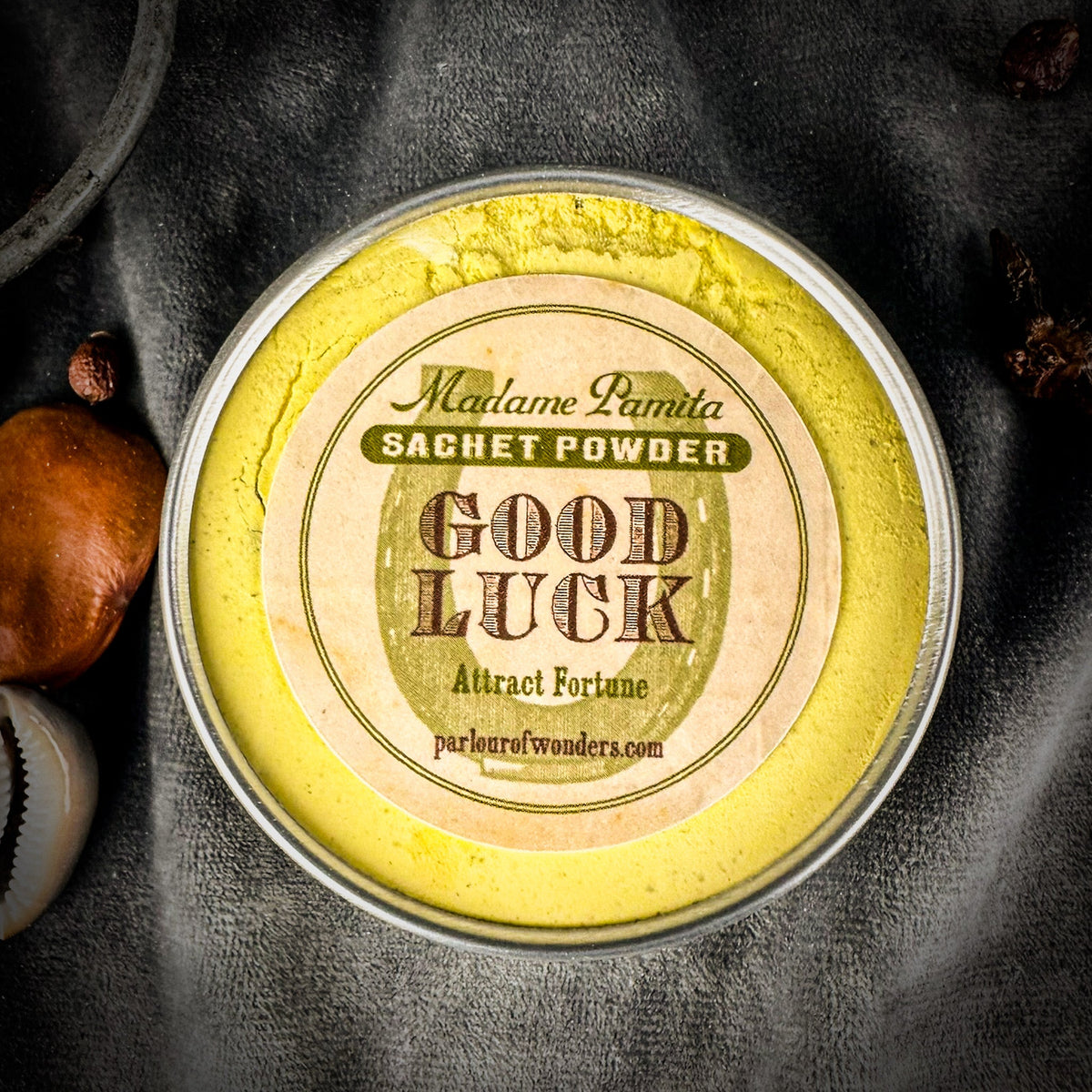 Good Luck Sachet Powder – 1 Oz with Nutmeg & Green Aventurine – additional product image