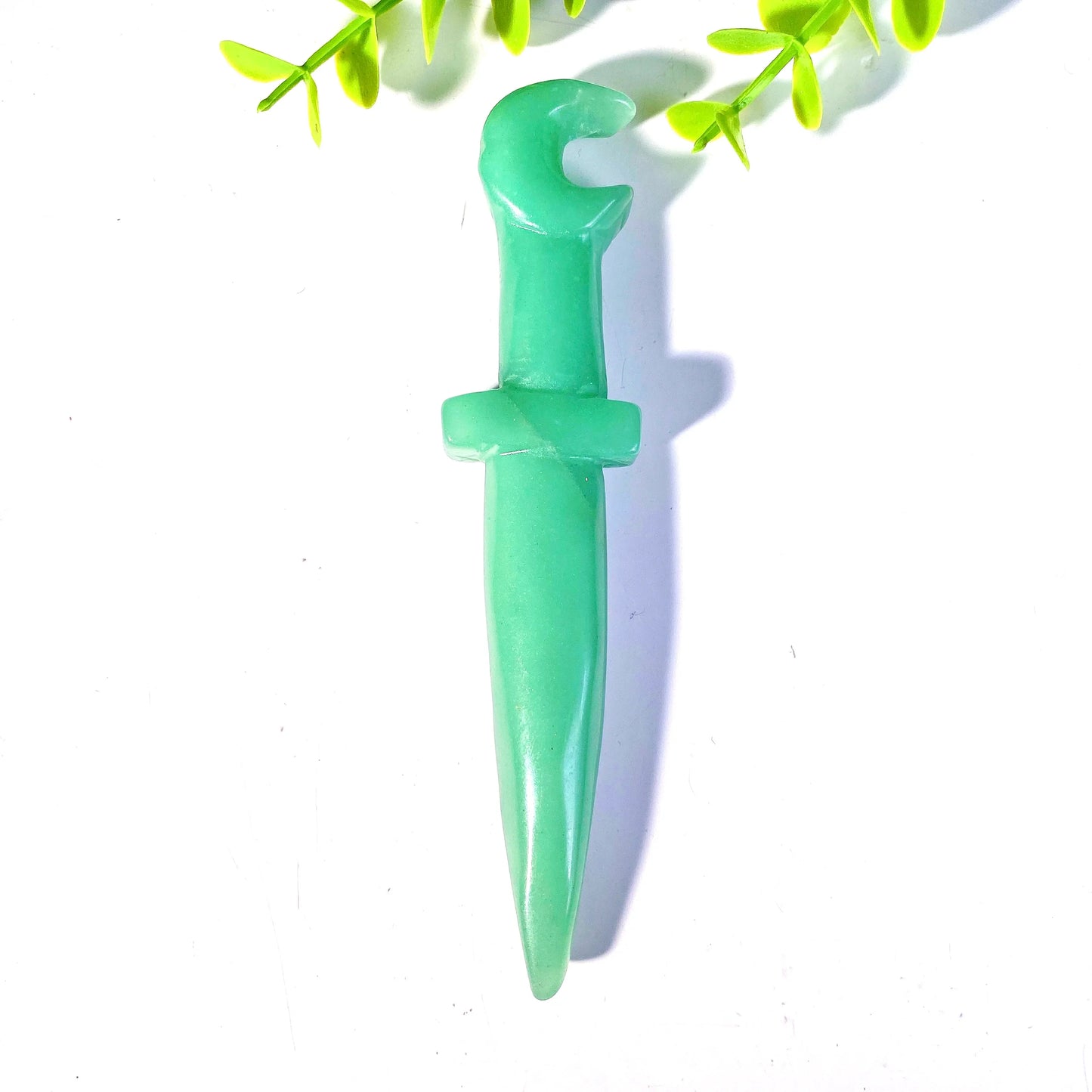 Ritual Crystal Athames for Wiccan Energy and Protection